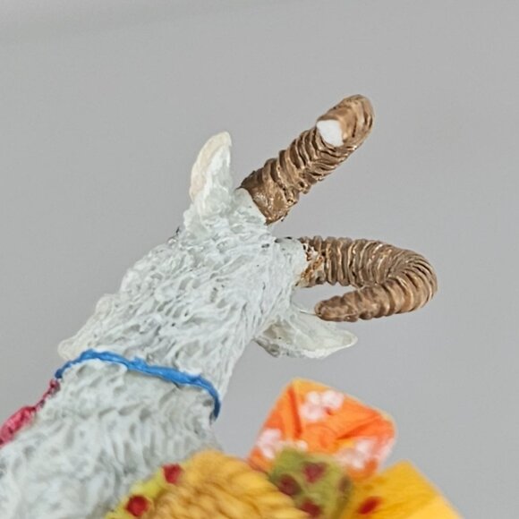 Michael Pipka Julbock Christmas Yule Goat Miniature Figurine *Chip* - Picture 9 of 9